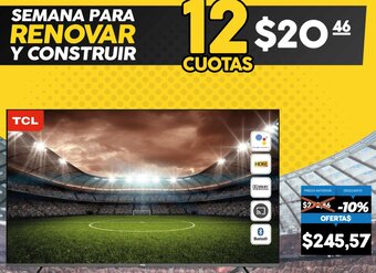 Coral Hipermercados TCL Televisor Android TV 32" oferta