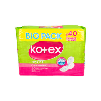 Akí Kotex normal alas tela x 40 oferta