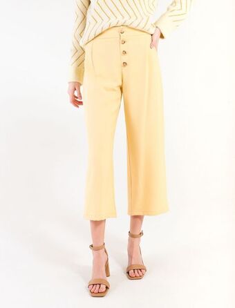 NAF NAF Pantalón recto de tiro alto oferta