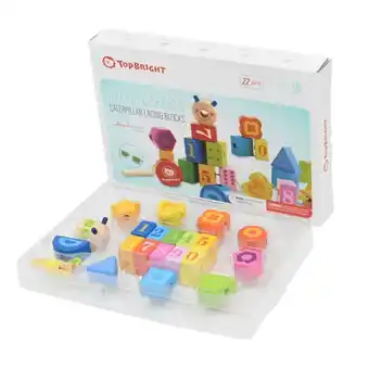 Pycca Juego madera bloques 30x21x4 cm oferta