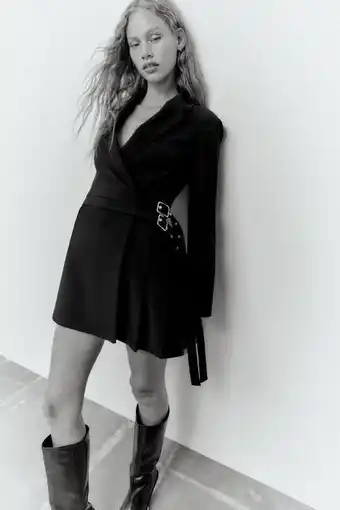 ZARA Vestido blazer tablas oferta