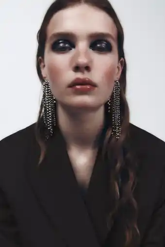 ZARA Pendientes cascada joyas oferta