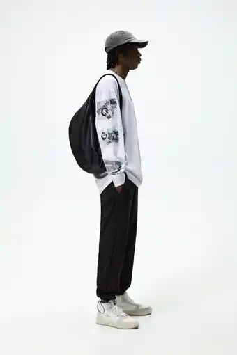 ZARA Camiseta estampado combinado oferta