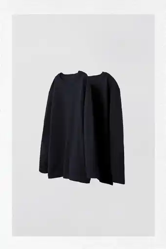 ZARA Pack dos camisetas lisas oferta