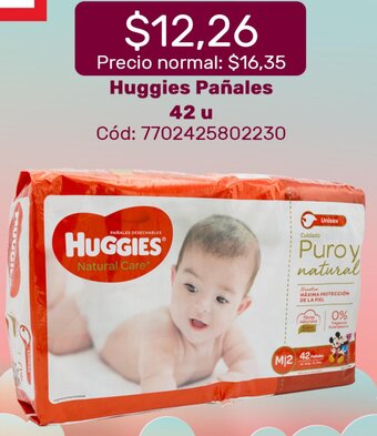 Akí Huggies Pañales 42 u oferta