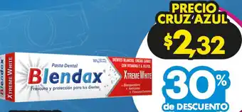 Farmacias Cruz Azul Pasta Dental Blendax oferta
