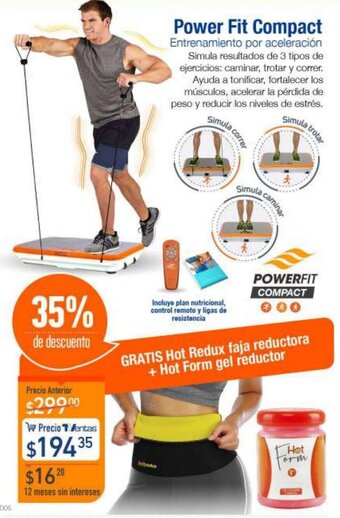 TVentas Power Fit Compact oferta