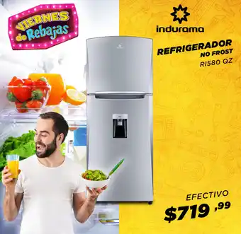 Indurama Refrigeradora No Frost