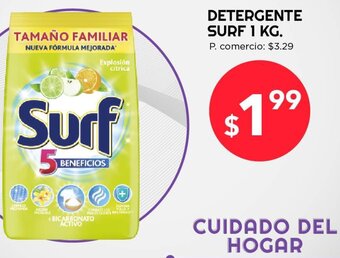 Tia Detergente Surf 1kg oferta