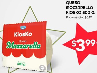 Tia QUeso Mozzarella Kiosko 500g oferta