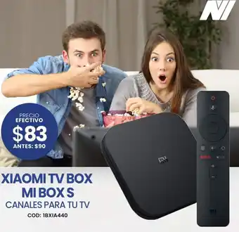 Novicompu Xiaomi TV Box Mi Box S Canales para Tu TV oferta