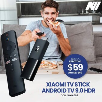 Novicompu Xiaomi TV Stick Android TV 9.0 HDR oferta