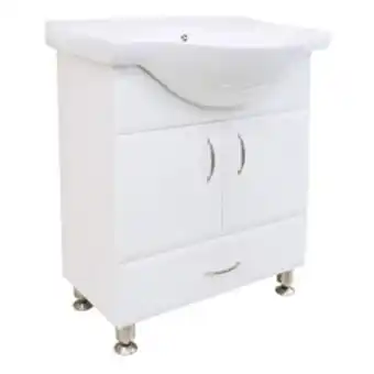 Boyacá Mueble de baño 2 puertas y lavamanos de porcelana 71x50cm oferta