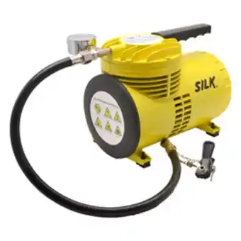 Mini compresor de aire de 1/4hp 110v silk