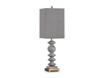 Colineal Lampara de mesa c/gris marmoleado oferta