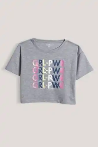De Prati Camiseta de algodón semi crop estampada kiddo oferta