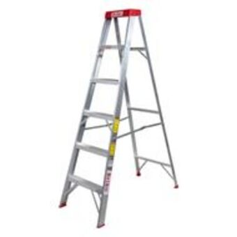 Ferrisariato Escalera de aluminio briko tipo tijera 1.83m oferta