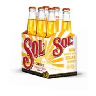 Ferrisariato Pack 6 uds cerveza sol botella 330ml oferta
