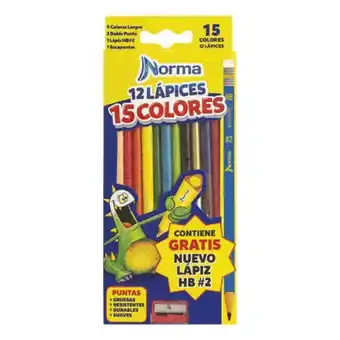 Pycca Lápices de colores norma triangulares 12 piezas oferta