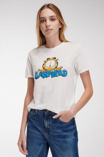 Koaj Camiseta manga corta, estampada de garfield. oferta