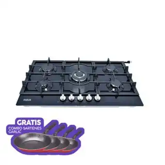 Marcimex Rca - encimera a gas 90g50me060-gft | negro oferta