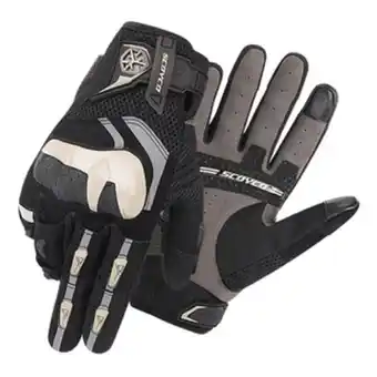 Marcimex Scoyco - guantes mc117 l | negro/blanco oferta