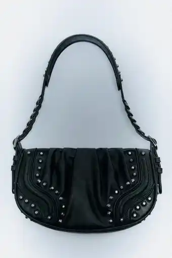 ZARA Bolso hombro tachas oferta