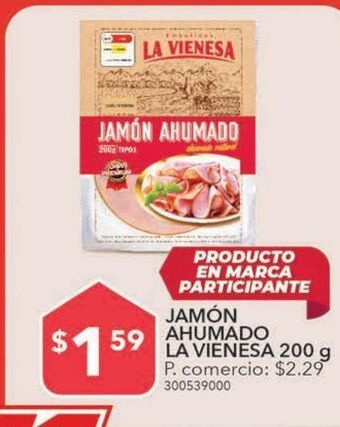 Tia Jamón ahumado la vienesa 200g oferta