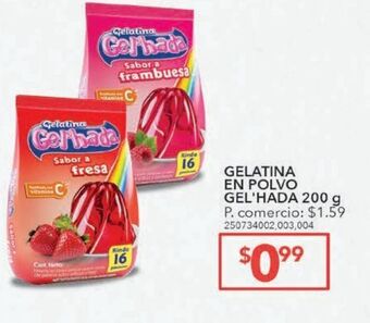 Tia Gelatina en polvo gel hada 200g oferta