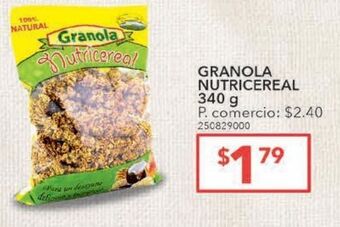 Tia Granola nutricereal 340g oferta