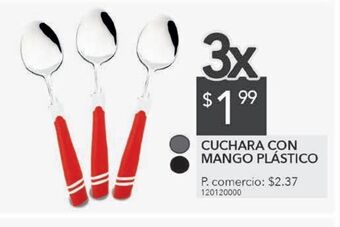 Tia Cuchara con mango plástico x 3 oferta