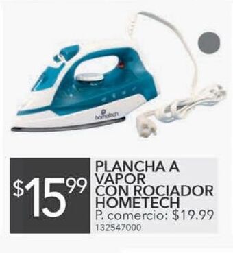 Tia Plancha a vapor con rociador hometech oferta