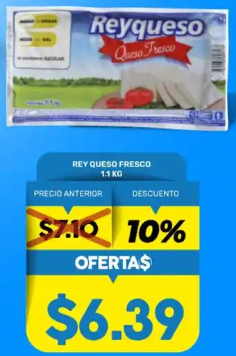Coral Hipermercados Rey Queso Fresco 1,1kg oferta