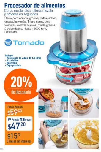 TVentas Procesador de Alimentos oferta