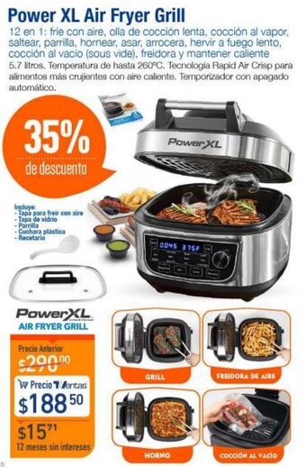 TVentas Power XL Air Fryer Grill oferta