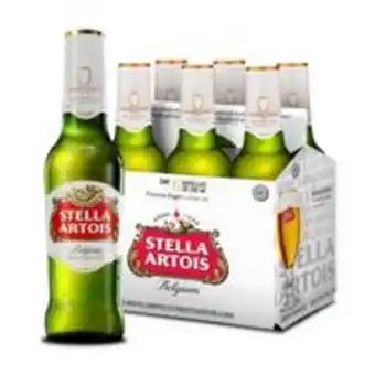 Ferrisariato Six pack cerveza stella artois botella 330ml oferta