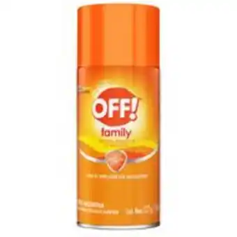 Repelente en aerosol off family 165ml