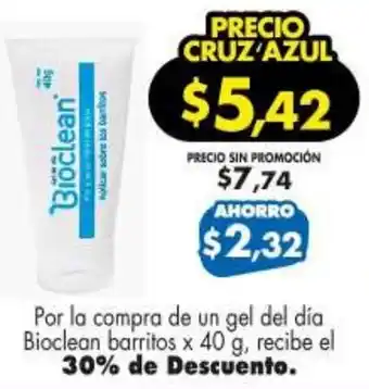 Gel del DÍa Bioclean Barritos 40g