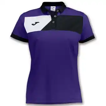 Joma Polo manga corta mujer crew ii morado oferta