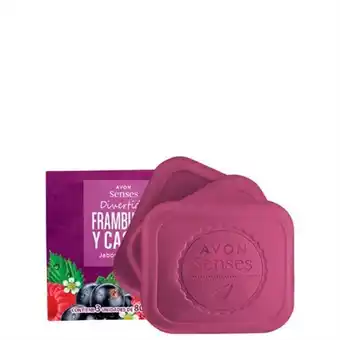 AVON Avon senses jabón cremoso frambuesa y cassis 3 und 80 g oferta