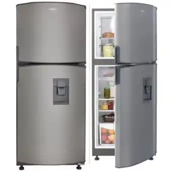 Marcimex Haceb - refrigeradora top mount ha-siberia titanio | 243 litros oferta