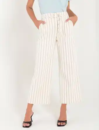 NAF NAF Pantalón tobillero con cinturón oferta