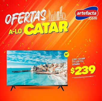 Artefacta TCL TV LED 32S60A oferta
