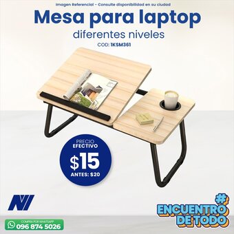 Novicompu Mesa para Laptop diferentes niveles oferta