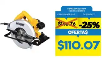Coral Hipermercados DeWalt Sierra Circular oferta