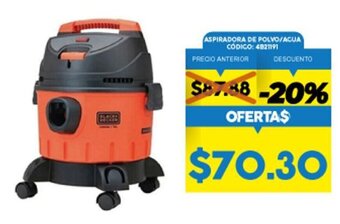 Coral Hipermercados Aspiradora de Polvo / Agua oferta