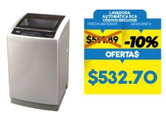 Coral Hipermercados RCA Lavadora Automatica oferta