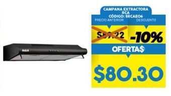 Coral Hipermercados RCA Campana Extractora oferta