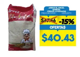 Coral Hipermercados El Angel Quintal Arroz oferta