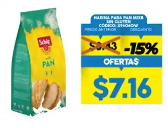Coral Hipermercados Harina para Pan MixB Sin Gluten oferta